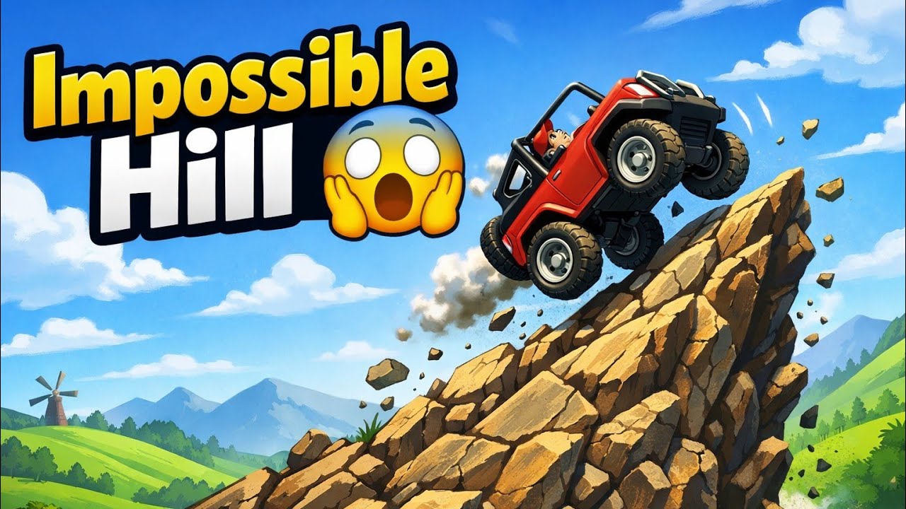 Hill Climb Game Funny Moments 😂 | Best Gameplay Ever