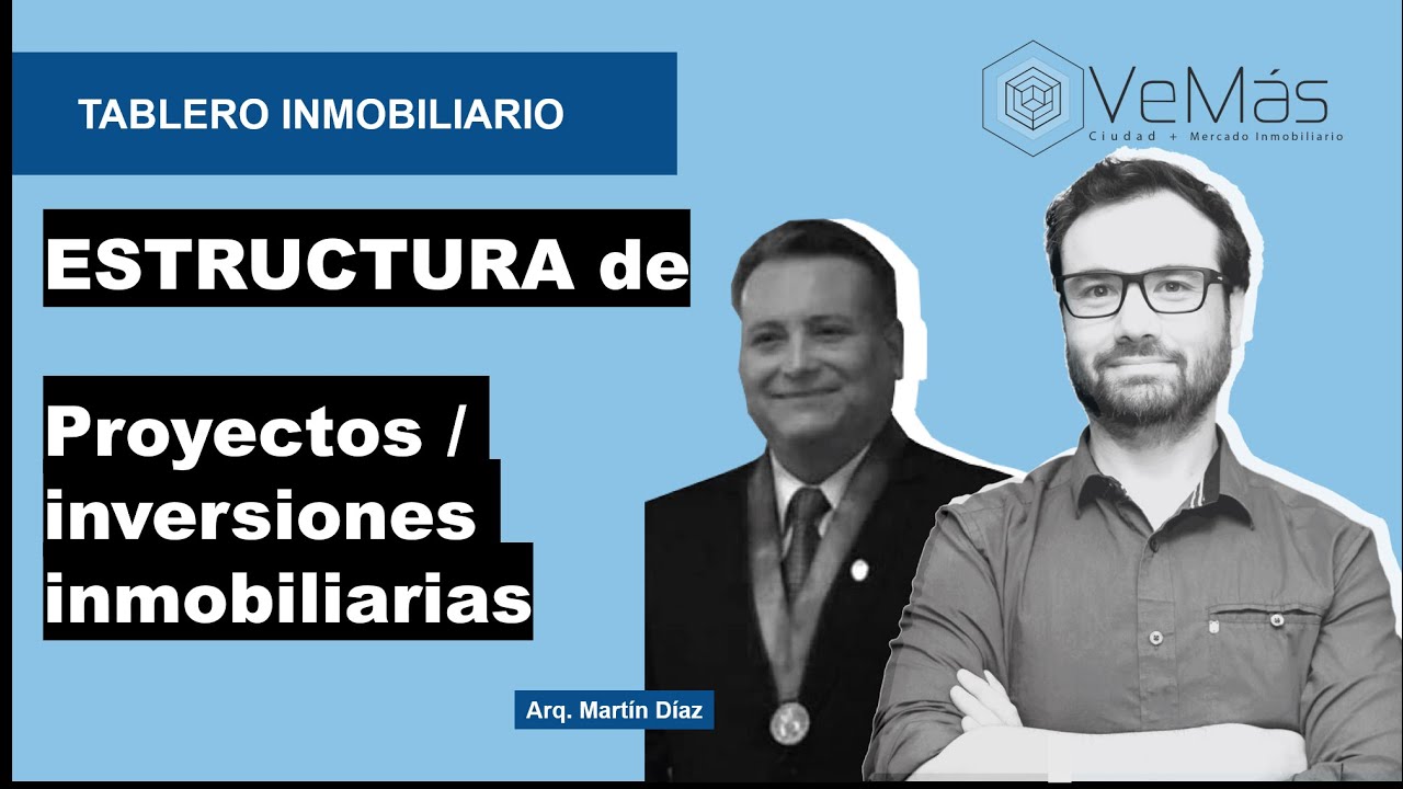 ¿Cómo se estructura un proyecto de inversión inmobiliaria? - YouTube