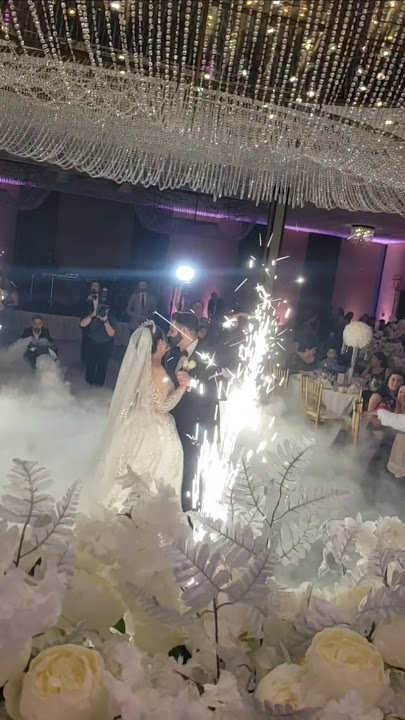 beautiful wedding #wedding #weddingdress #assyrianwedding #weddingday #weddingdance #bride #groom