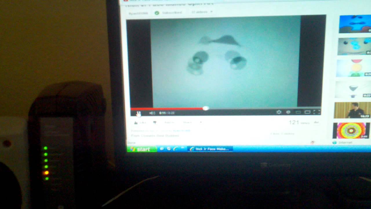Nick jr face Does Spin Art - YouTube