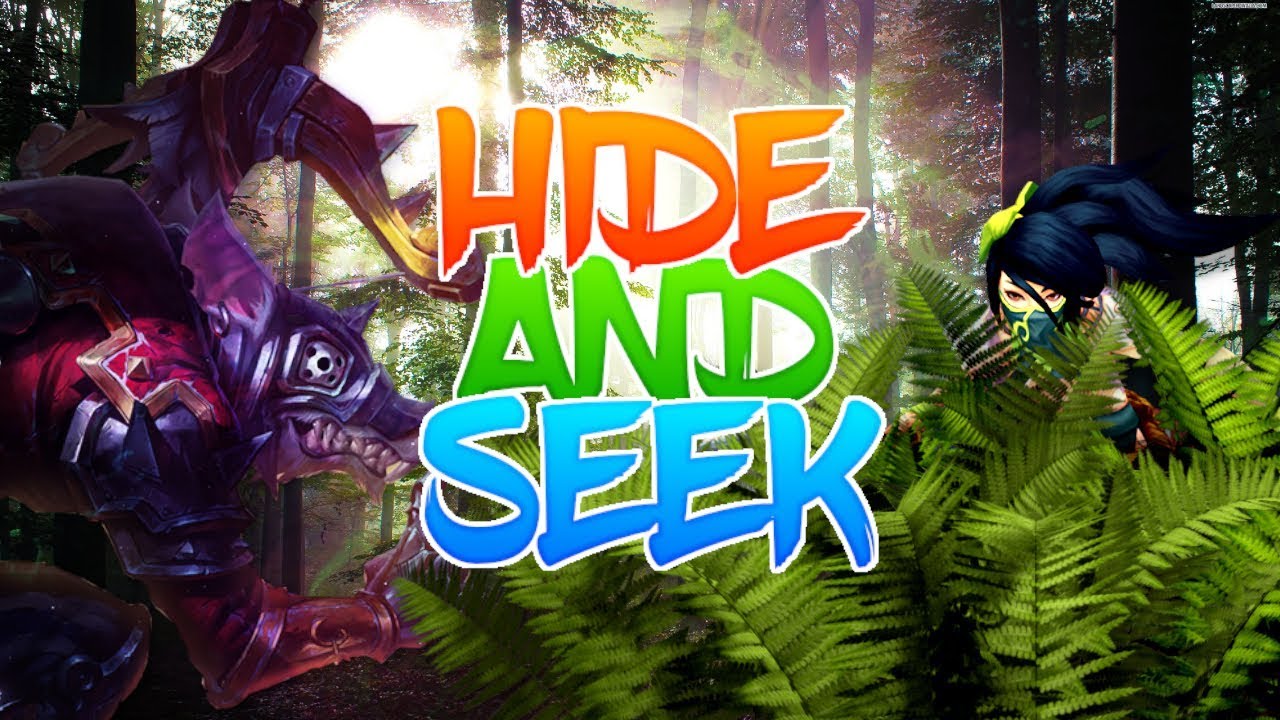 Hide And Seek w League of Legends!! 