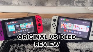 ORIGINAL SWITCH VS OLED SWITCH REVIEW! (similarities and differences)