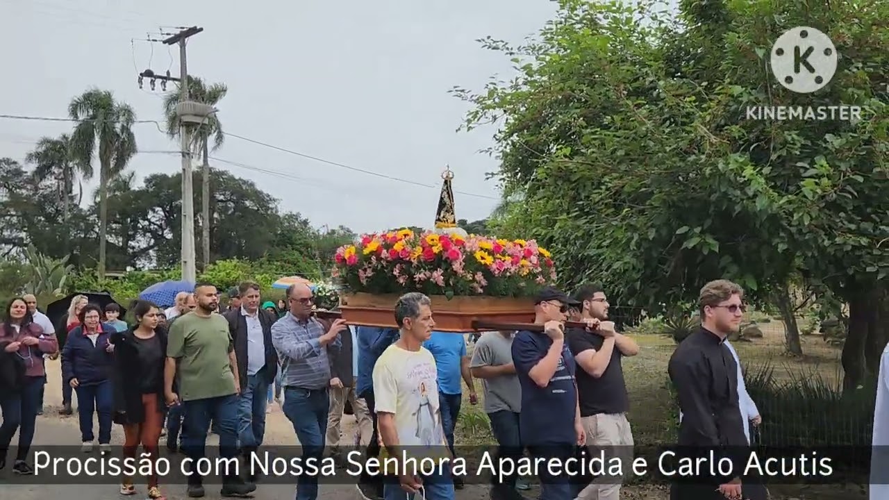 Procissão de Nossa Senhora Aparecida e Carlo Acutis (12/10/2025)