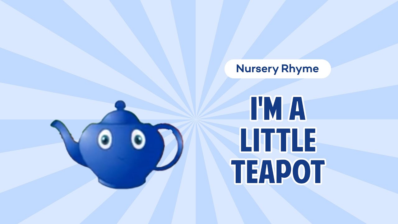 Jr. KG Animated Rhyme| I'm a Little Teapot | Macmillan Education India