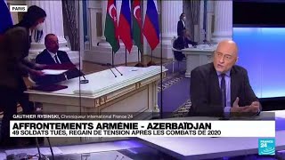 Affrontements Arménie - Azerbaïdjan: Une conséquence du conflit de 2020 ? • FRANCE 24