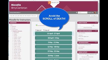 Moodle for Instructors - Adding a Folder