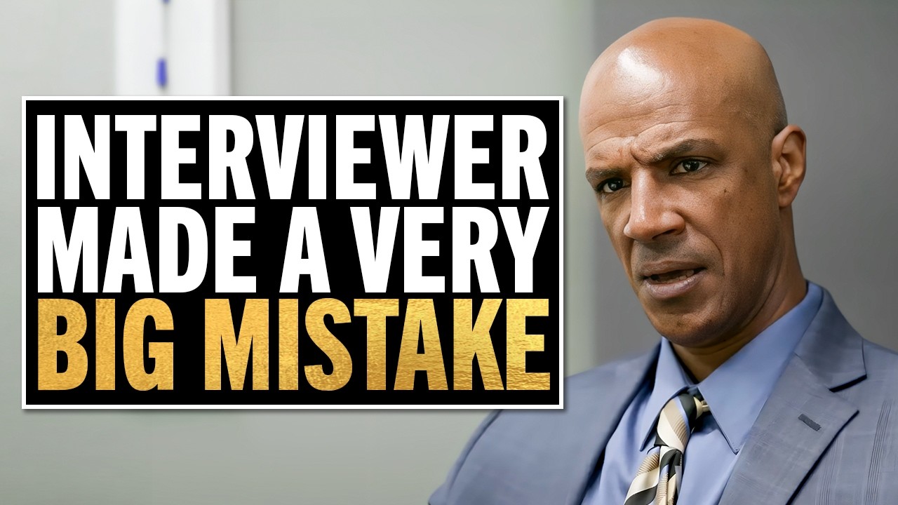 Woman Gets Judged by a Man During a Job Interview