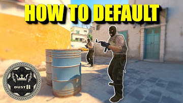 How To Properly Default on Dust2 - T Side