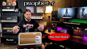 Prophet 5 - How to Install New Main Board