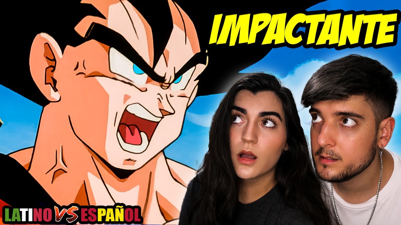ESPAÑOLES REACCIONAN A DRAGON BALL DOBLAJE LATINO💥GOKU SE TRANSFORMA EN SSJ FRENTE A LOS ANDROIDES💥