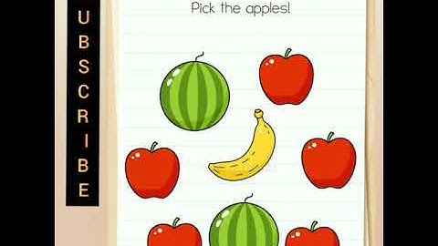 Brain Test: Tricky Puzzles || Level 241 || Pick the apples || Answer ||