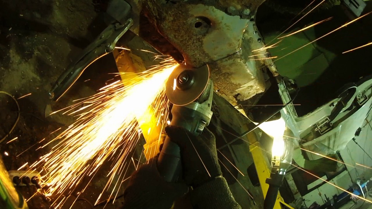 ремонт Гранд Чероки.Сварка 5,9.часть 15. - YouTube