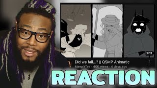 HOLY SPEECHLESS! Did we fail...? || QSMP Animatic | Reaction