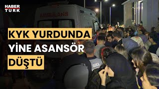 Rizedeki Kyk Yurdunda Asansör Boşluğa Düştü Bir Öğrenci Fenalaştı
