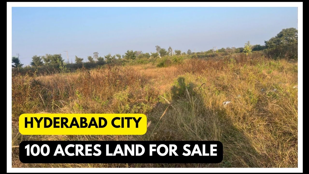 100 Acres land sale || Shadnagar -10 km