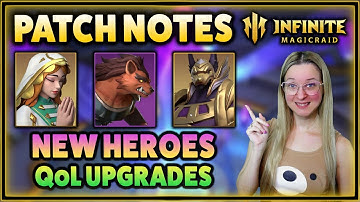 ✅ PATCH NOTES ☑️  Miracle Rate Up, New Heroes, Arena Shop & QoL Updates! ★ Infinite Magicraid ★