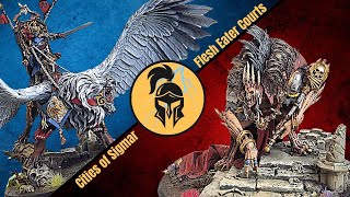 Age of Sigmar Battle Report: Cities of Sigmar vs Flesh Eater Courts: Cavaliers vs Morbheg Knights!!