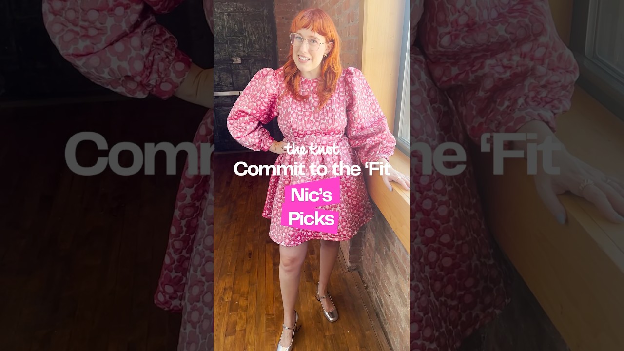 Love the 'fit check moment? 💖 Watch Nic help a rock & roll bride find her perfect look! | The Knot