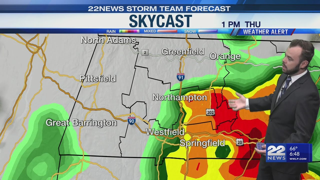 Weather Alert: Threat for strong to severe thunderstorms - YouTube