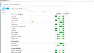 Notification Preferences Canvas