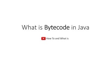 What is bytecode in java |Java Programming
