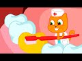 Cats Family in English - Gold Tooth Cartoon for Kids