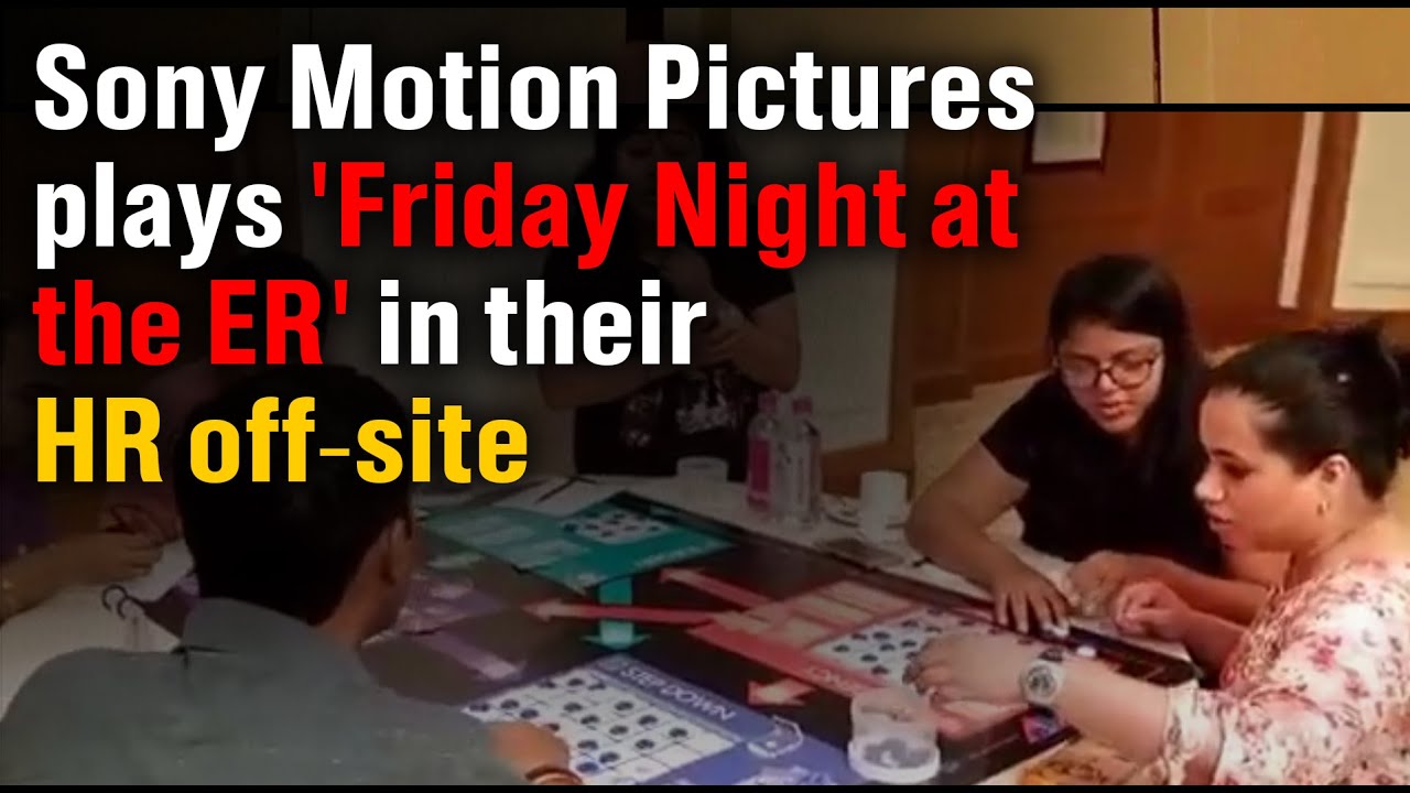 Team Offsite: The HR team of Sony Motion Pictures playing Friday Night at the ER in Goa