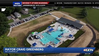 Camp Taylor pool reopens after yearslong closure