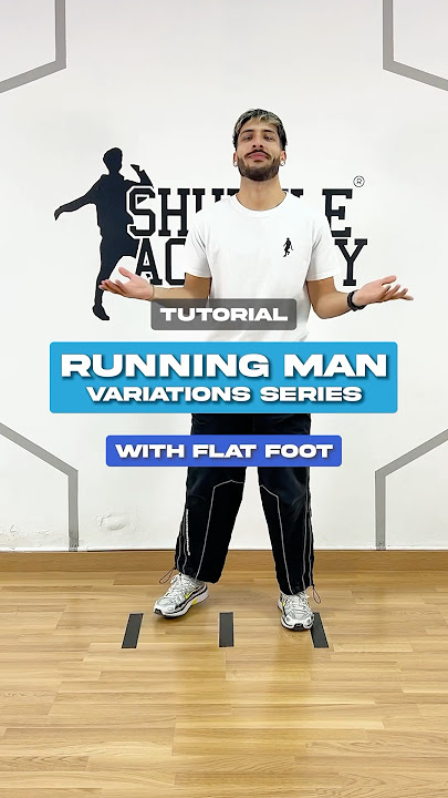 Running Man Tutorial Series📚 #shuffledance #cuttingshapes