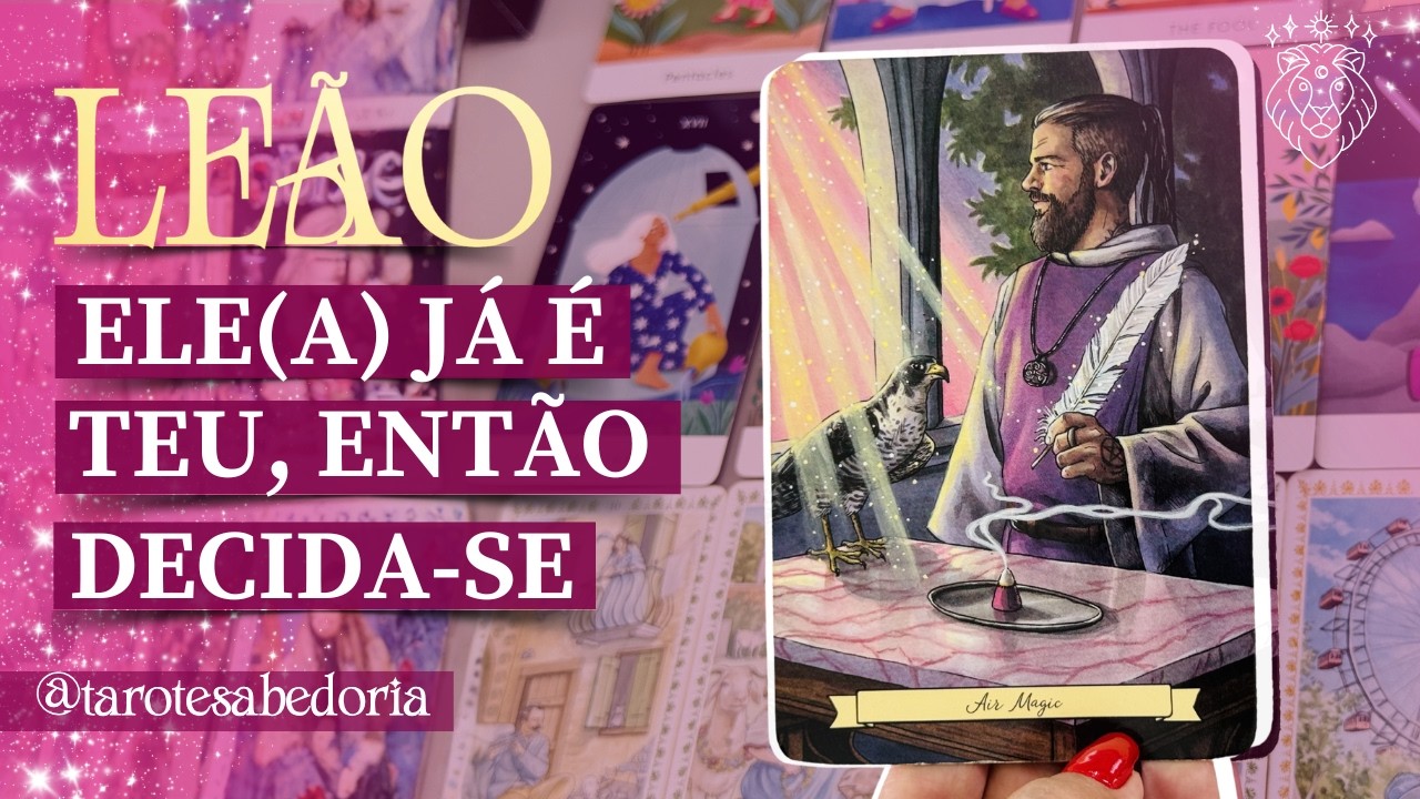 ♌ LEÃO  🤍🔥 PREPARE-SE, ELE(A) VAI PEDIR O SEU NÚMERO🔥🤍