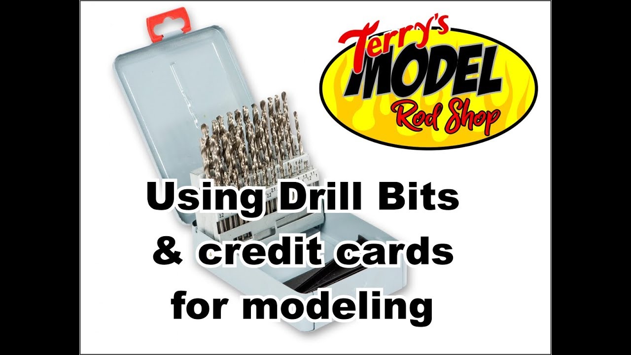 using drill bits and credit cards YouTube