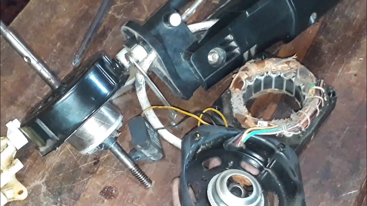 how to repair a stand or table fan motor? ( sinhala ) YouTube