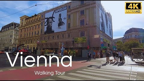 [4K UHD] Vienna City Center Walking Tour: Ringstraße to U6 Alser Straße