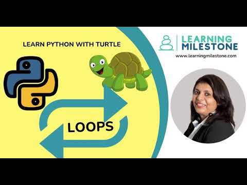 5 - Understanding Loops - Learn Python with Turtle Graphics - YouTube