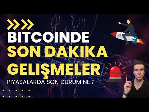 Bitcoinde Kritik Haberler Geldi 