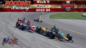 Indycar Series Oval Fixed - Pocono Raceway - iRacing Oval - Week 9 Race 1