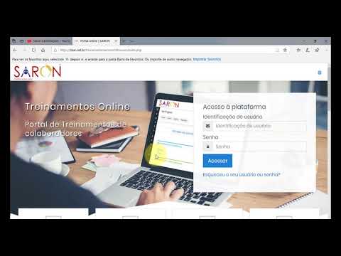 Esqueceu o usuario ou senha do Portal SARON Certificações?