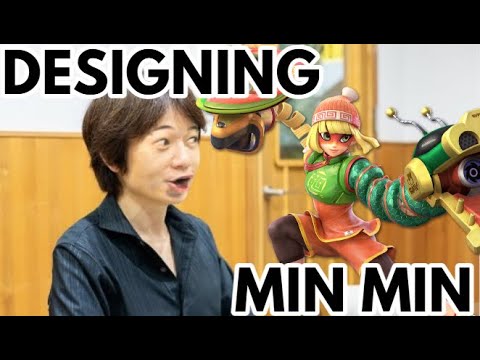 Sakurai When Designing Min Min In Smash Ultimate