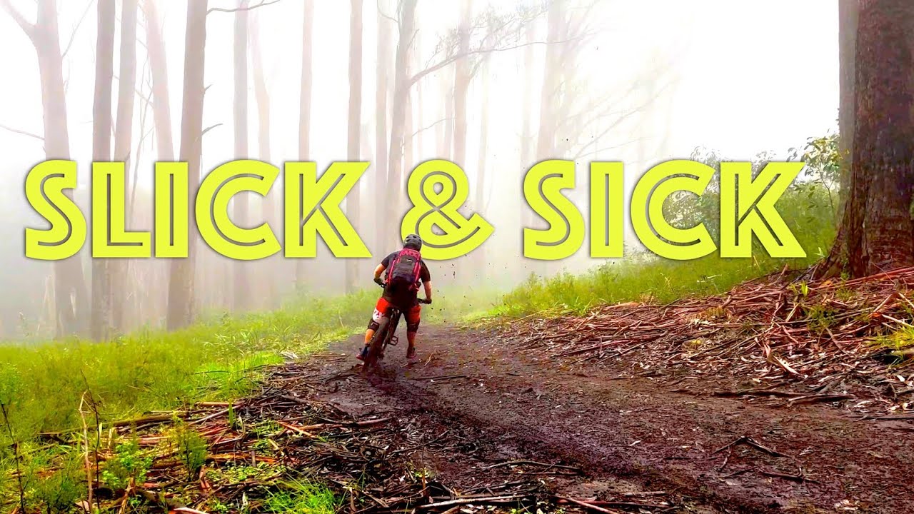 Lake Mountain MTB, Cascades trail. (The top section)