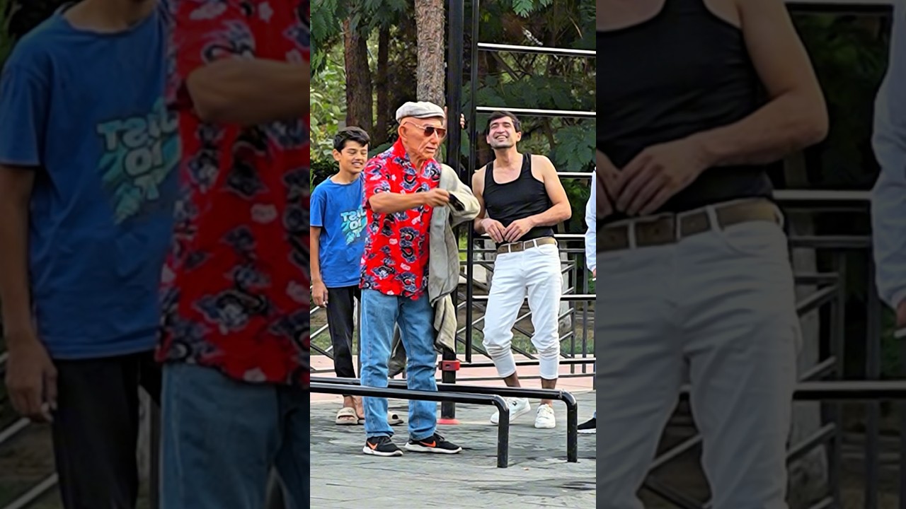 Senior Fitness: Outperforming the Youth in Workout Tricks👴🏼😳