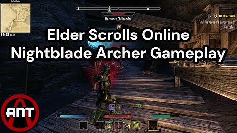 Nightblade Archer Gameplay - Elder Scrolls Online