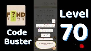 Code Busters Level 70 Walkthrough 🧩 | All Puzzle Solutions| Solutionguruji