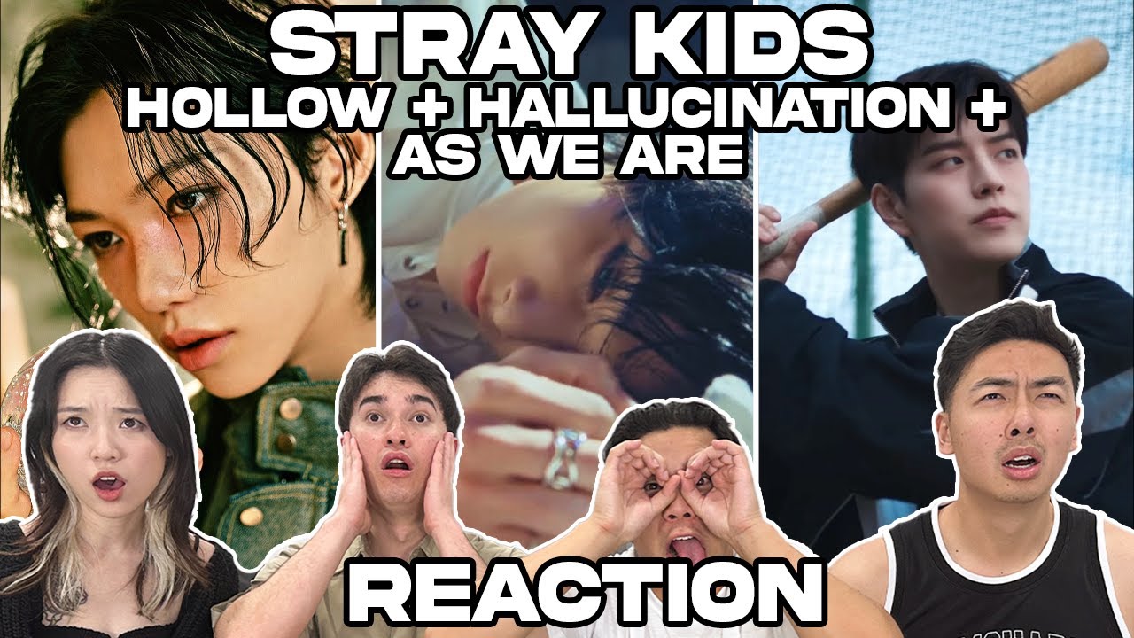 WE WATCH 3 STRAY KIDS MVS!