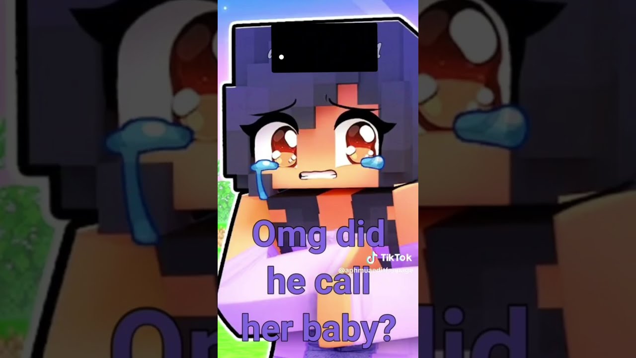 Oh My God Did He Call Her Baby PLOT TWIST Ft Aphmau Credits Aphmaueditfanpage On TikTok 