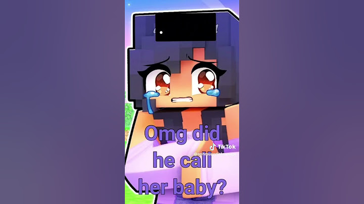 oh my god did he call her baby..?/ PLOT TWIST/ft. @Aphmau / credits: aphmaueditfanpage/ on TikTok!