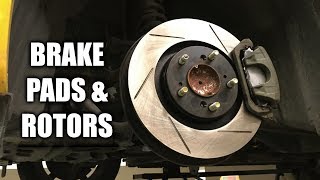 How To Replace Brake Pads And Rotors (Front & Rear)