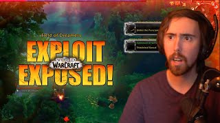 Asmongold reacts to WoW EXPLOIT video: how to remove any debuff