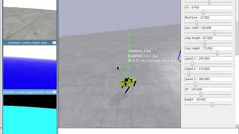 SpotMicroAI - pretty stable Walk