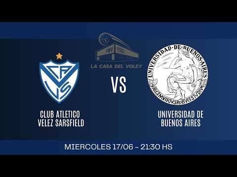 🏐 VELEZ vs. UBA  17/06 - #DHRUS2026 | FECHA #9 | VOLEY MASCULINO
