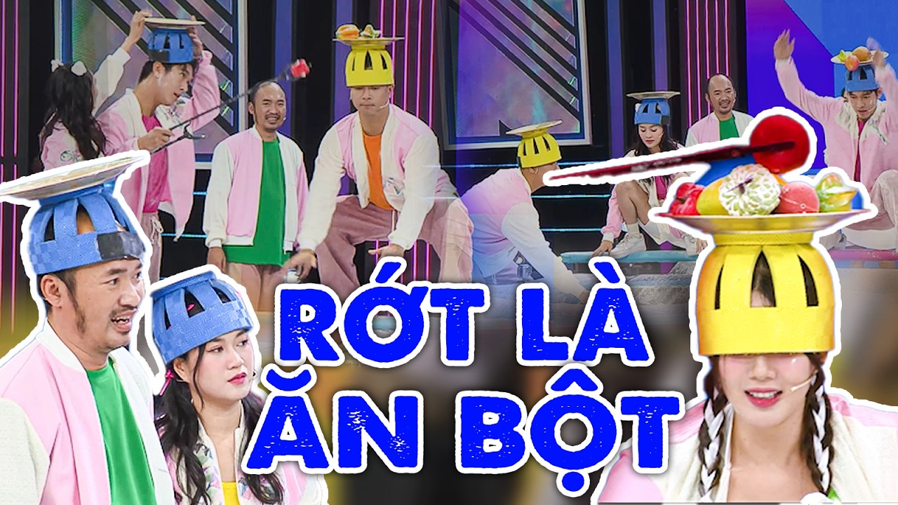 Tiến Luật SỢ HÃI Trước Thử Thách RỚT LÀ ĂN BỘT Của 7 Nụ | 7 Nụ Cười Xuân 2025 | Hài 7 Nụ 2025